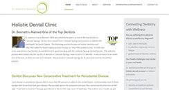 Desktop Screenshot of dentalholistic.com